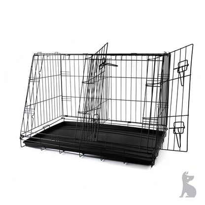 Barkshire Sloping Dog Car Crate  - Large 90 x 59cm