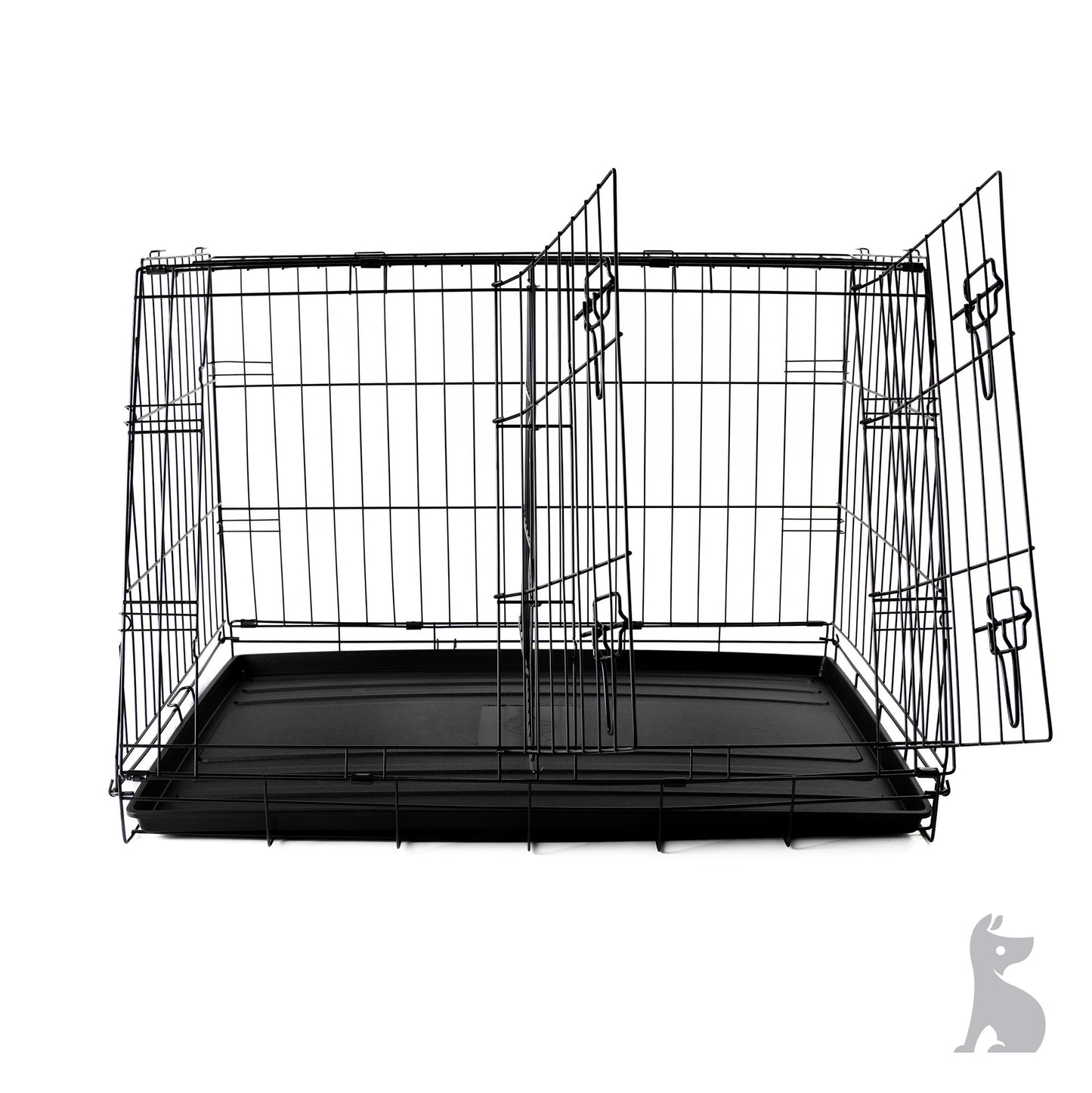 Barkshire Sloping Dog Car Crate  - Large 90 x 59cm