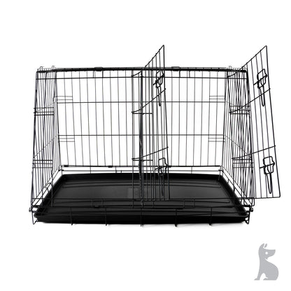 Barkshire Sloping Dog Car Crate  - Large 90 x 59cm