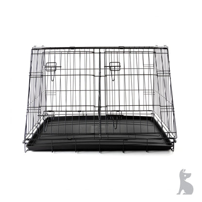Barkshire Sloping Dog Car Crate  - Large 90 x 59cm