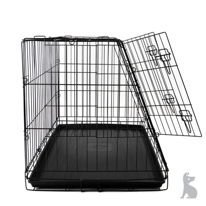 Barkshire Sloping Dog Car Crate  - Large 90 x 59cm