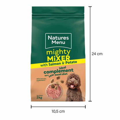 Natures Menu Mighty Mixer - Salmon & Potato - 2kg