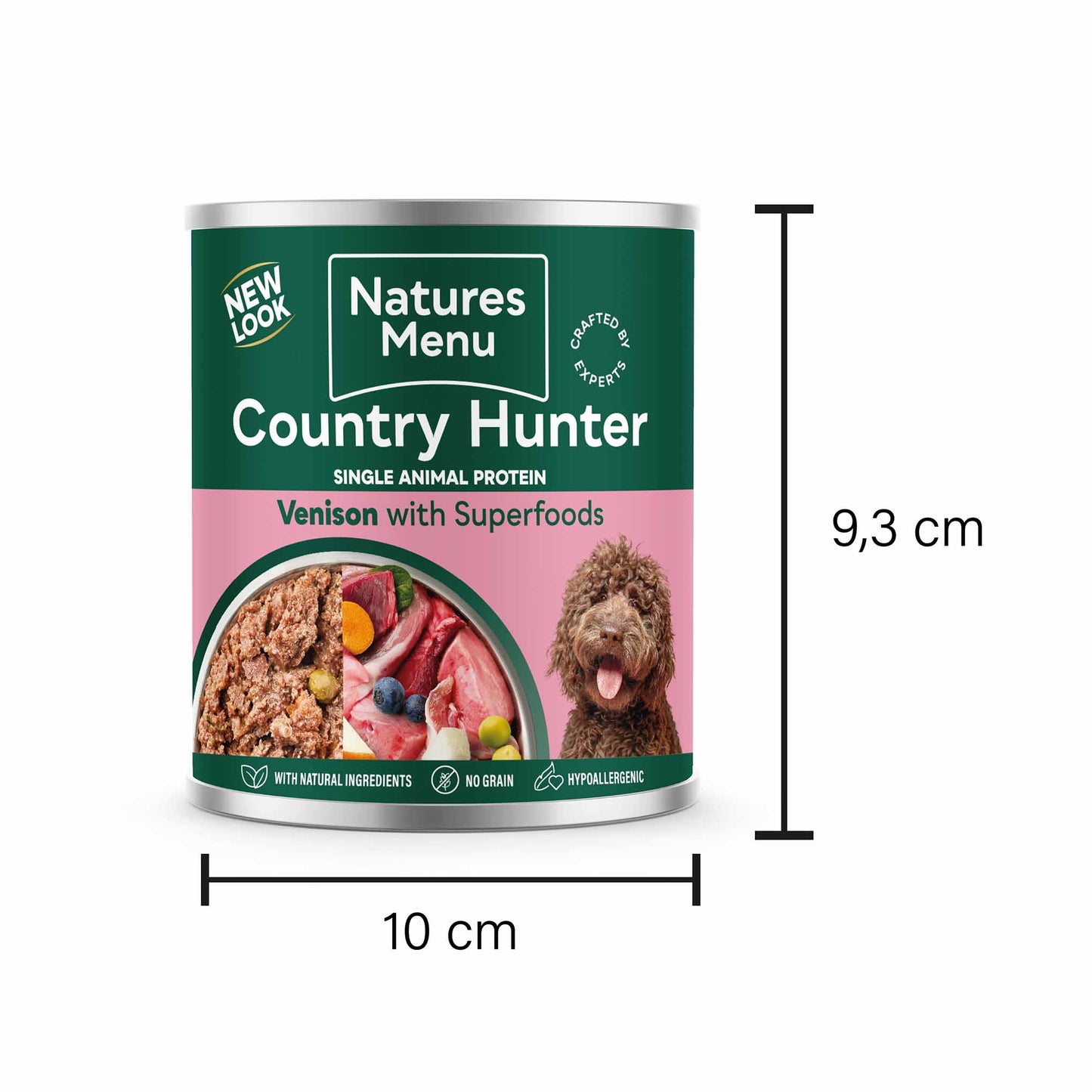 Country Hunter Adult Wet Dog Food - Wild Venison - 6x600g Cans