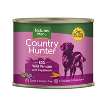 Country Hunter Adult Wet Dog Food - Wild Venison - 6x600g Cans