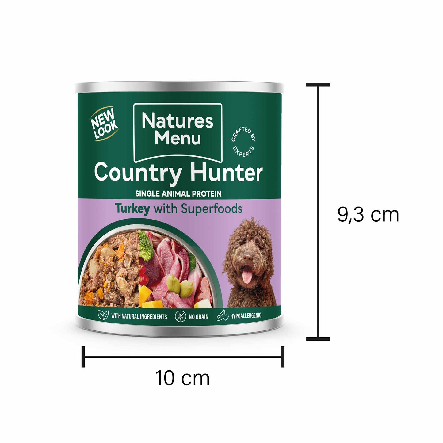 Country Hunter Adult Wet Dog Food - Farm Reared Turkey - 6x600g Cans