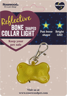 Rosewood Bone Shaped Collar Light