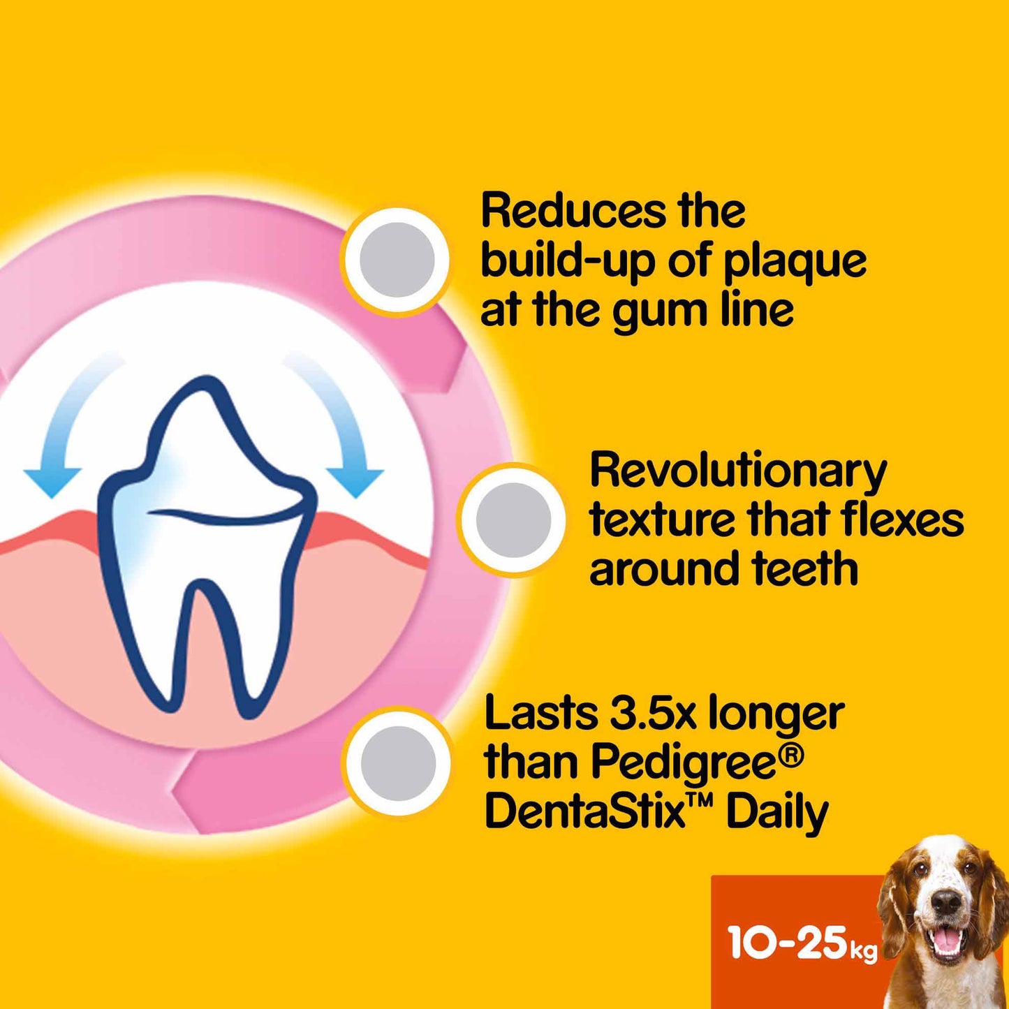 Pedigree Dentastix Advanced Low Fat Medium Dog Dental Treat - 1 Chew
