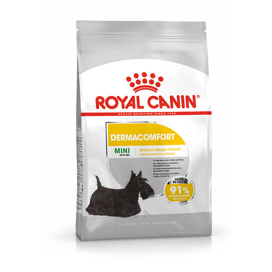 Royal Canin Size Health Nutrition Mini Dermacomfort Adult Dry Dog Food