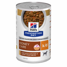 Hills Prescription Diet k/d Kidney Care Wet Stew Dog Food - Chicken & Vegetables - 12x354g Cans