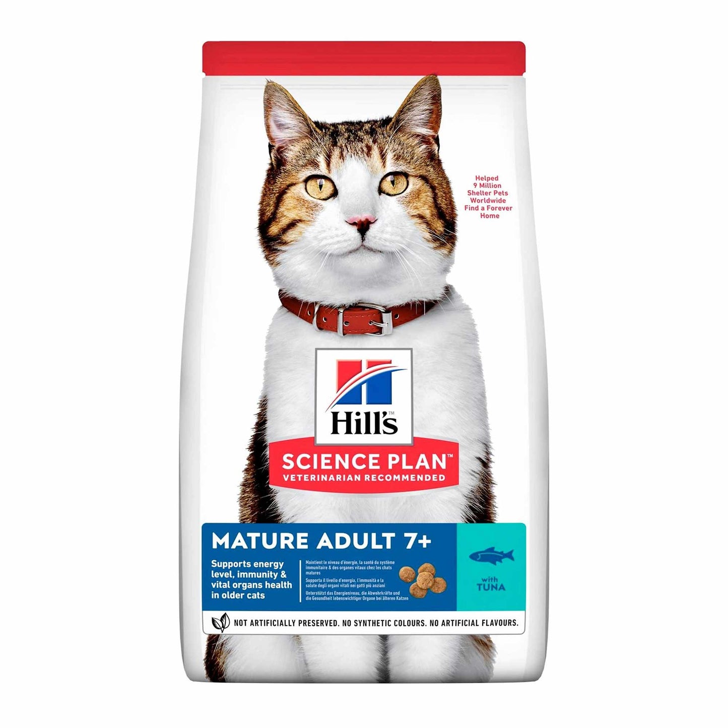 Hills Science Plan Mature Dry Cat Food - Tuna