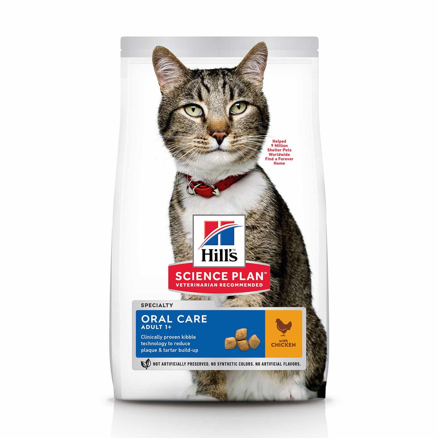 Hills Science Plan Adult Oral Care Dry Cat Food - Chicken