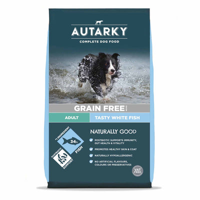 Autarky Autarky Grain Free Whitefish Adult Dry Dog pet food packaging