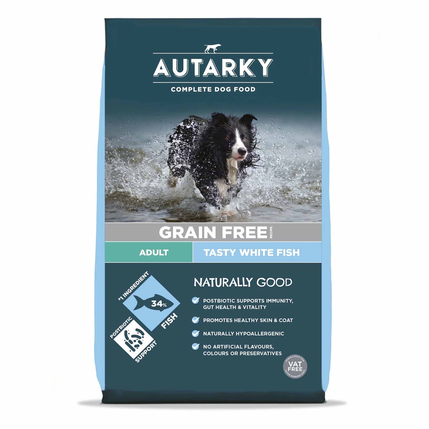 Autarky Working Dog Grain Free Adult Dry Dog Food - Fish