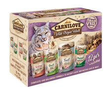 Carnilove Grain Free Adult Wet Cat Food Multipack - 12x85g Pouches