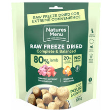 Natures Menu Complete & Balanced Freeze Dried Dog Food - Lamb Nuggets - 120g