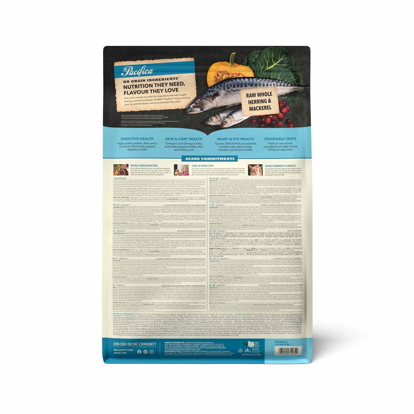 Acana Grain Free Pacifica Dry Cat Food