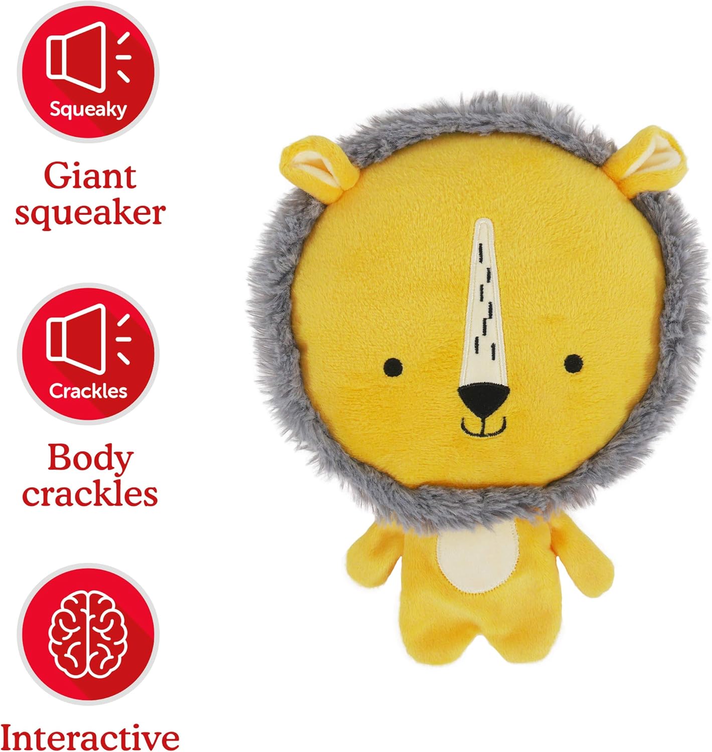 Rosewood Chubleez Leo Lion Dog Toy