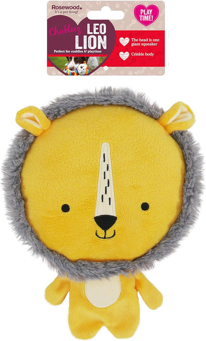 Rosewood Chubleez Leo Lion Dog Toy