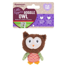 Rosewood Little Nipper Boggle Owl Kitten Toy