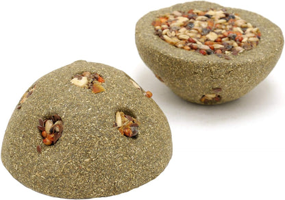Rosewood Boredom Breakers Treat n Gnaw Bunny Buns - 2 Pack
