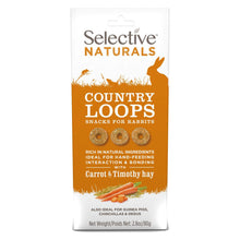 Supreme Selective Naturals Country Loops With Carrot & Timothy Hay - 80g