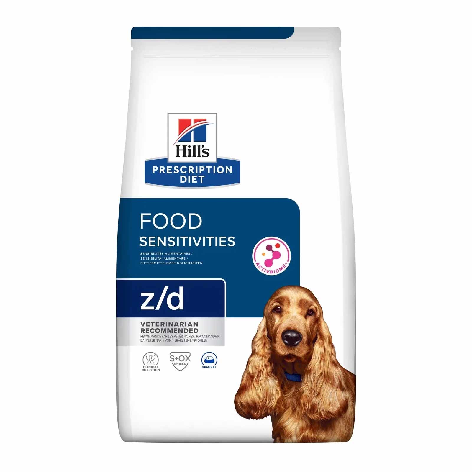 Hill's Prescription Diet Hill'S Prescription Diet Sensitivities Chicken Adult Dry Dog Food pet food packaging