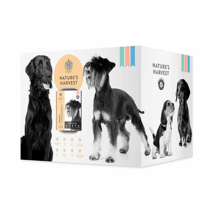 Natures Harvest Adult Wet Dog Food - Chicken & Brown Rice - 10x395g Trays