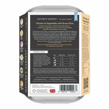 Natures Harvest Senior Wet Dog Food - Chicken & Brown Rice - 10x395g Trays