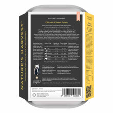 Natures Harvest Grain Free Adult Wet Dog Food - Chicken & Sweet Potato - 10x395g Trays