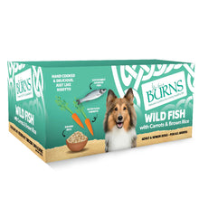 Burns Adult/Senior Wet Dog Food - Fish & Rice - 12x150g Trays