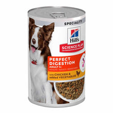 Hills Science Plan Perfect Digestion Adult Dog Food - Chicken & Vegetable - 12x363g cans