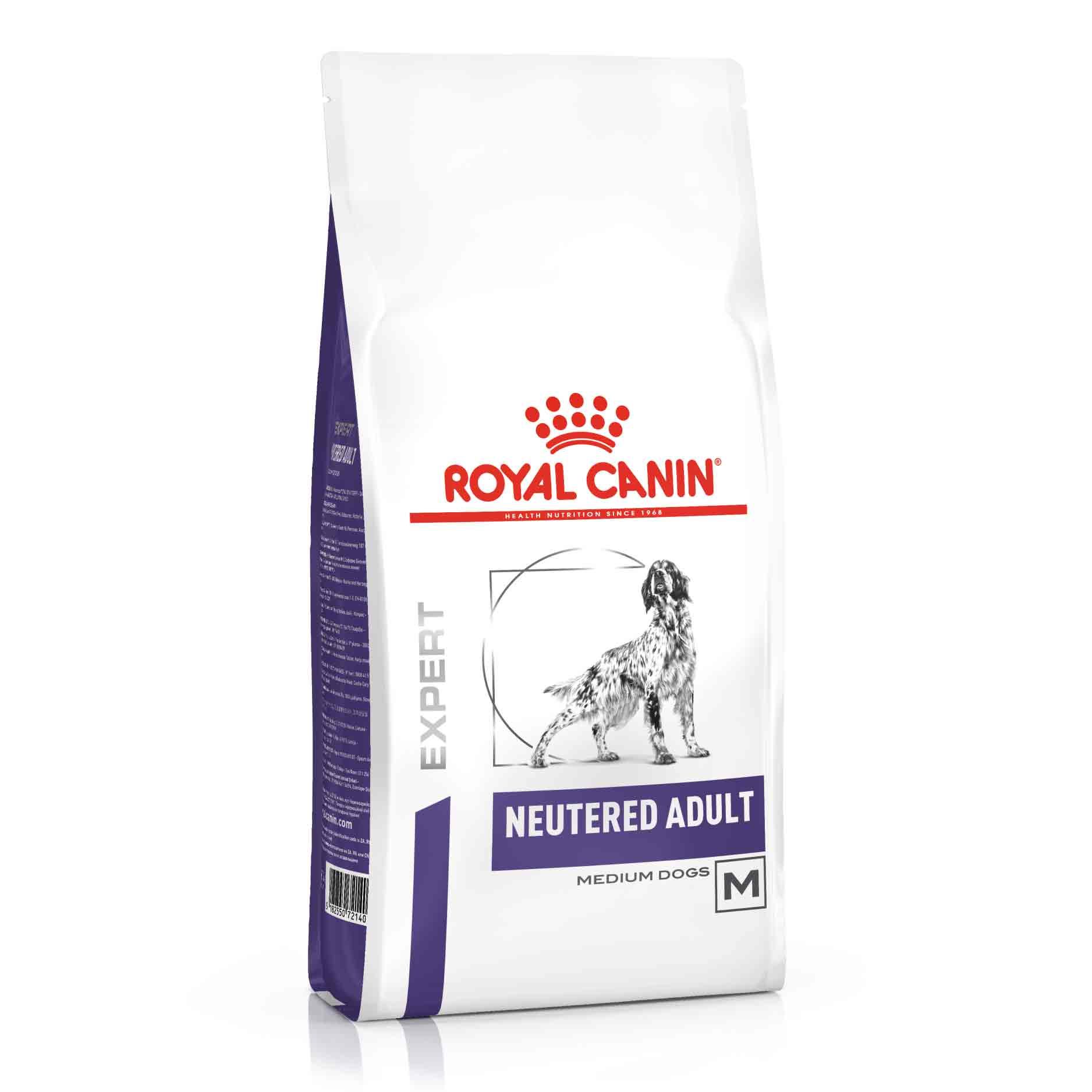 Royal Canin Royal Canin Veterinary Health Neutered Pork Adult Dry Dog Food pet food packaging