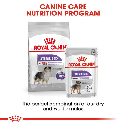 Royal Canin Size Health Nutrition Medium Sterilised Care Adult Dry Dog Food