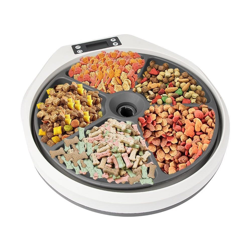 5 Meal Automatic Pet Feeder by Petplanet