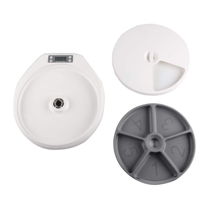 5 Meal Automatic Pet Feeder by Petplanet