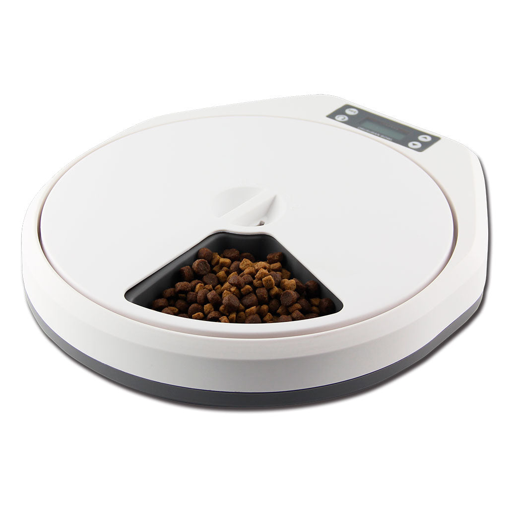 5 Meal Automatic Pet Feeder by Petplanet