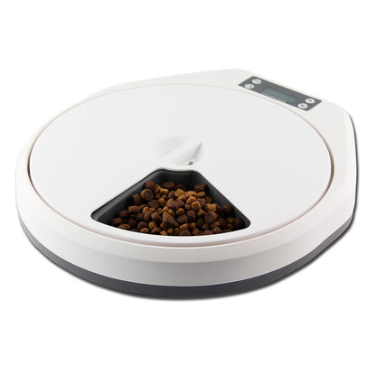 5 Meal Automatic Pet Feeder by Petplanet