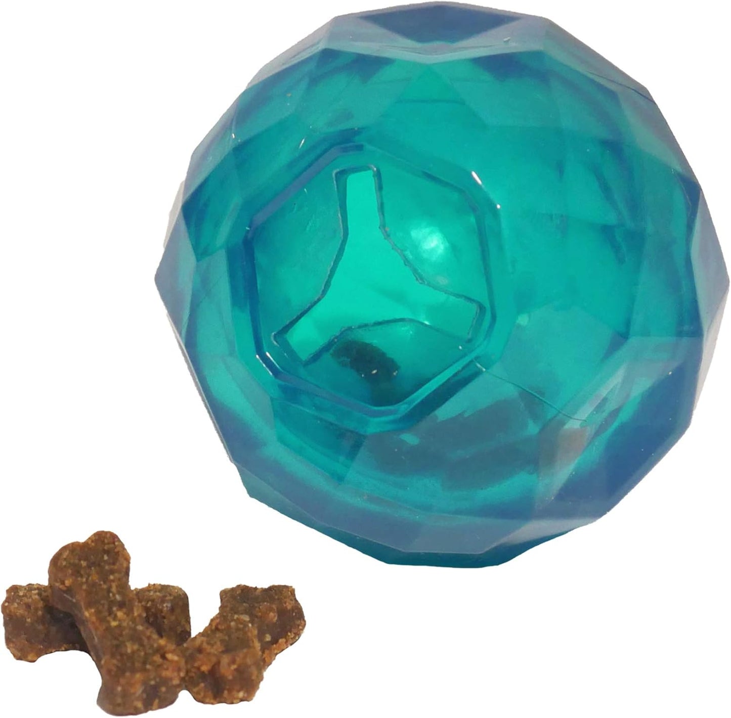 Rosewood Biosafe Puppy Treat Dispensing Toy - Blue - Ball