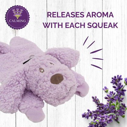 Rosewood Aromadog Calm Fleece Dog Toy - Laying Down Dog