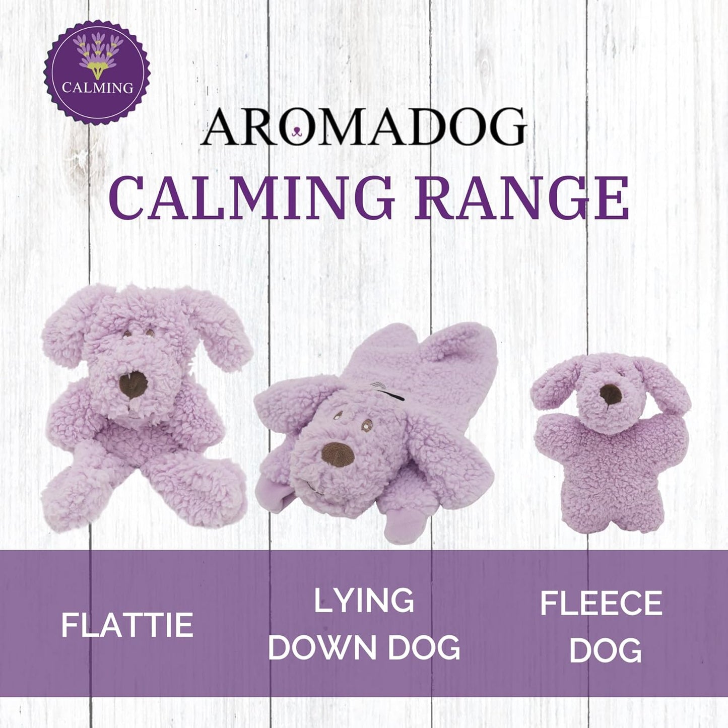 Rosewood Aromadog Calm Fleece Dog Toy - Dog