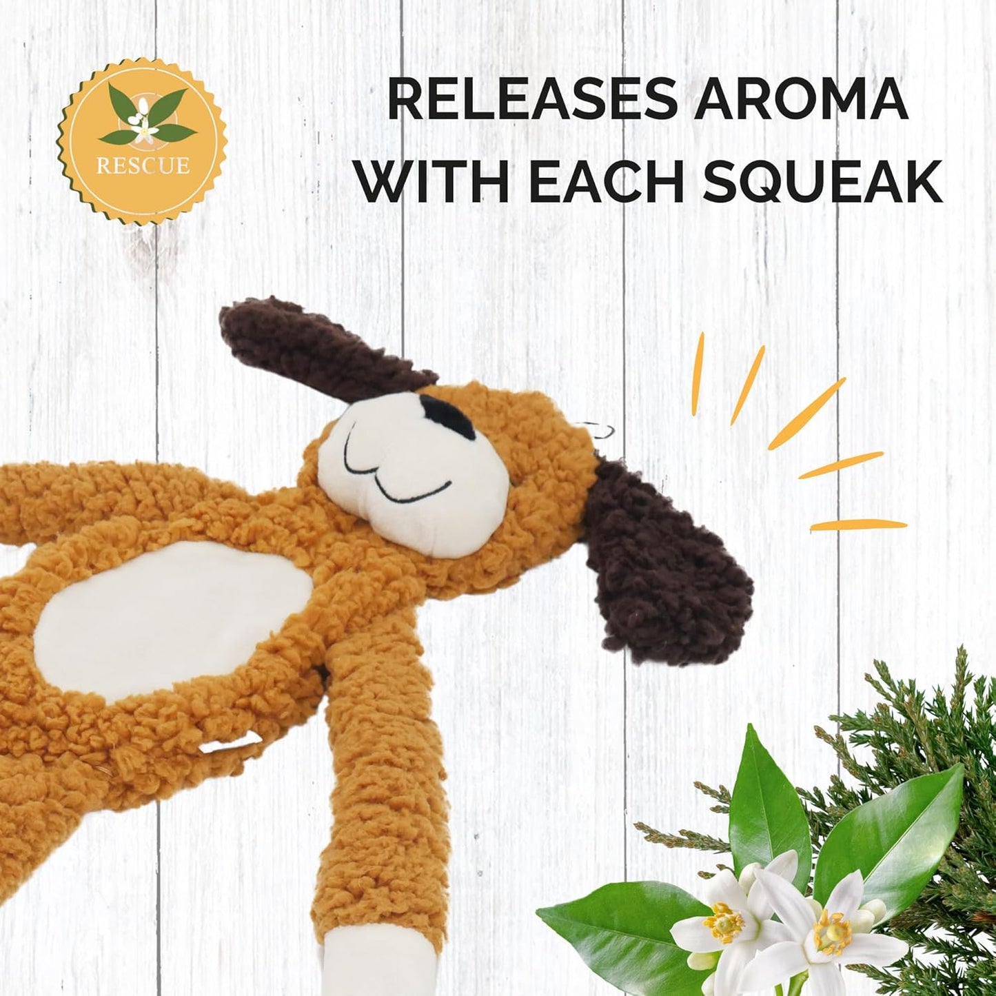 Rosewood Aromadog Rescue Flattie Dog Toy