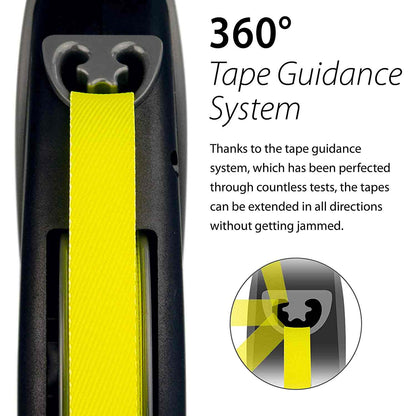 Flexi Giant Neon Tape Lead 8m Medium