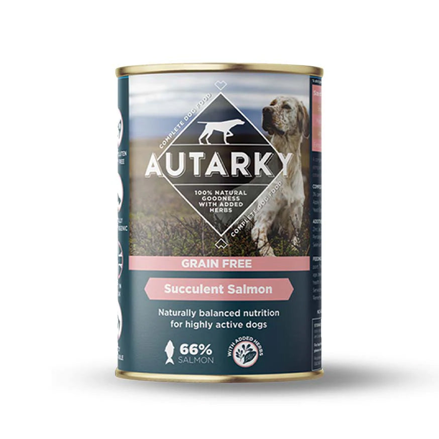 Autarky Autarky Grain Free Salmon Adult Wet Dog Food pet food packaging