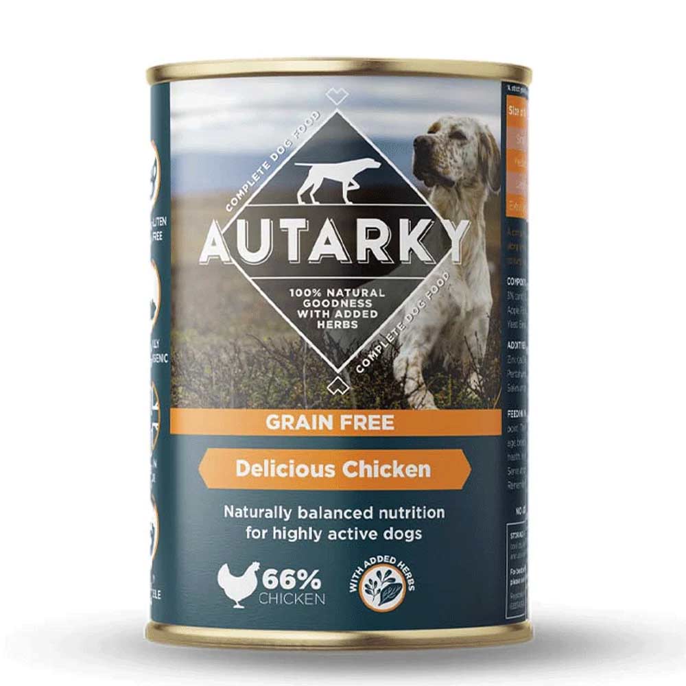 Autarky Autarky Grain Free Chicken Adult Wet Dog Food pet food packaging