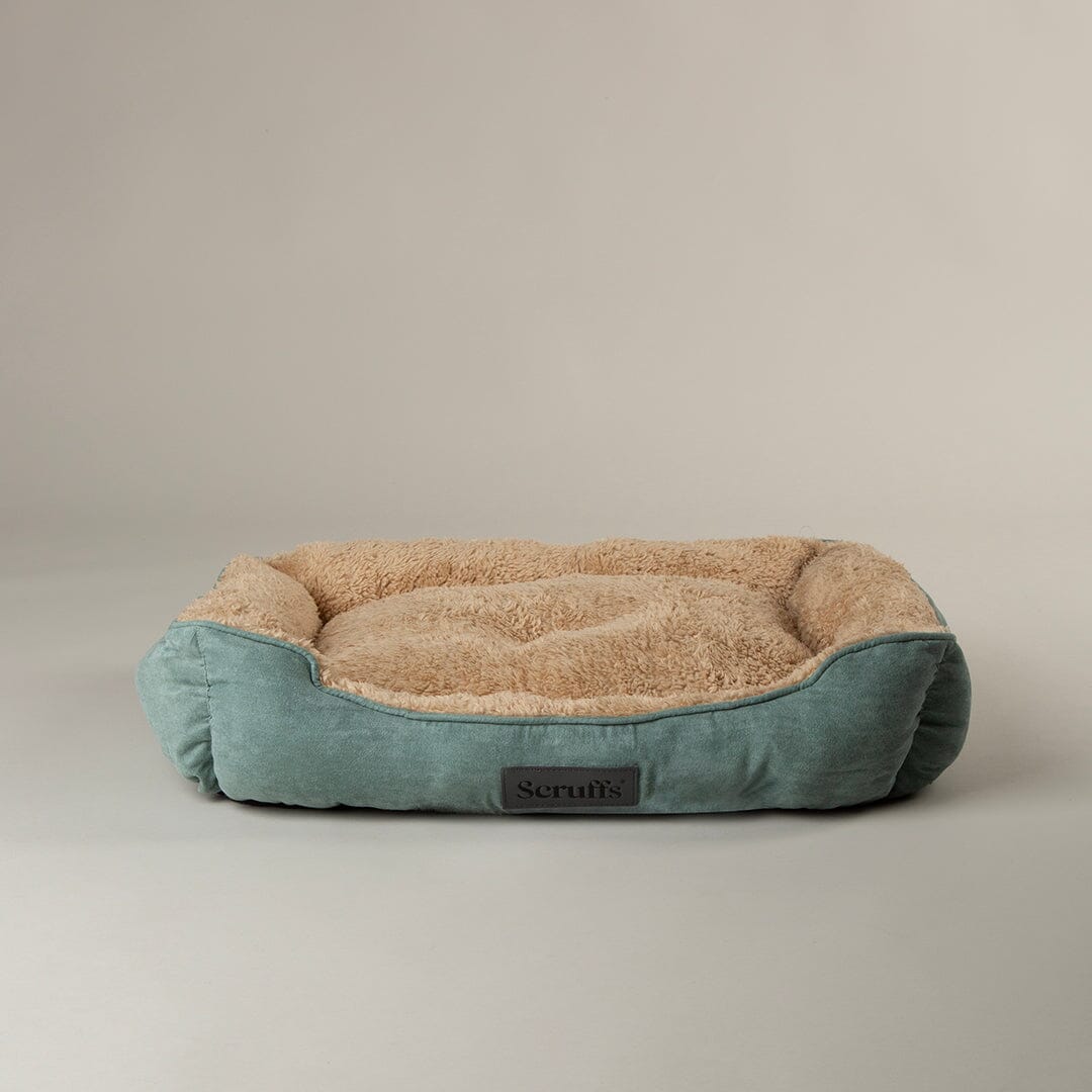 Scruffs Cosy Soft-Walled Dog Bed - Sage Green