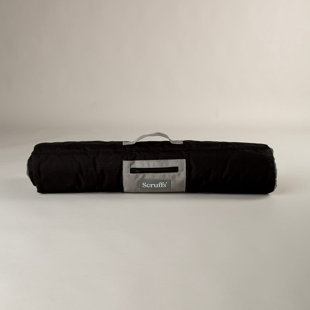 Scruffs Expedition Water Resistant Roll Up Travel Pet Bed - Storm Grey