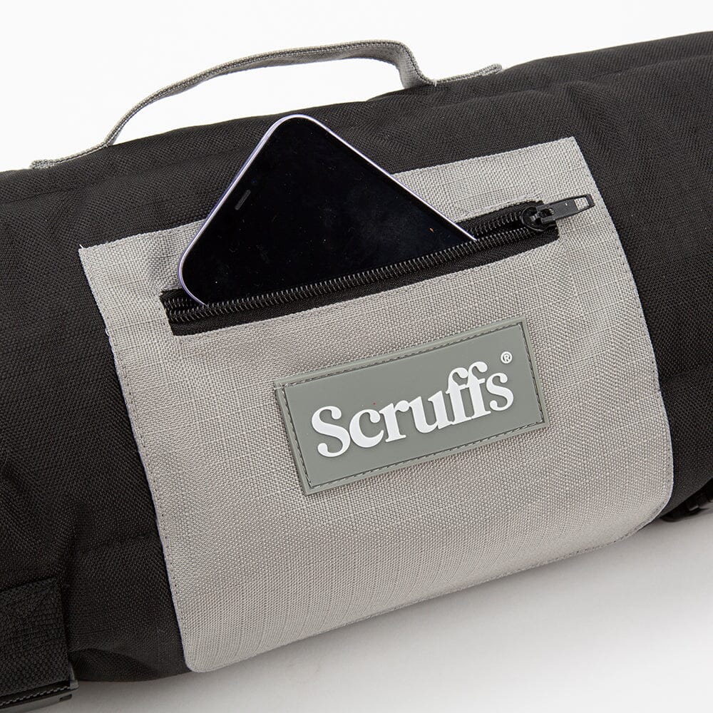 Scruffs Expedition Water Resistant Roll Up Travel Pet Bed - Storm Grey