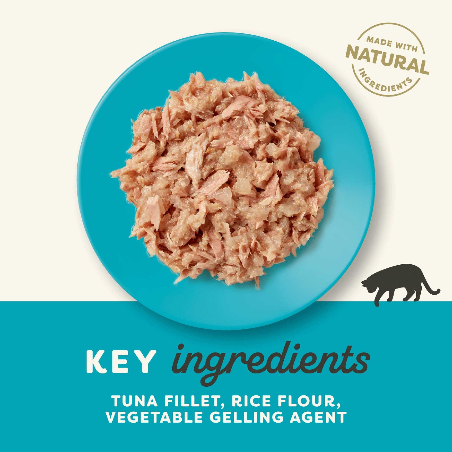 Applaws Adult Wet Cat Food Tuna Fillet in Jelly - 16x70g Pouches