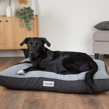 Scruffs Harvard Memory Foam Mattress Dog Bed - Graphite Grey