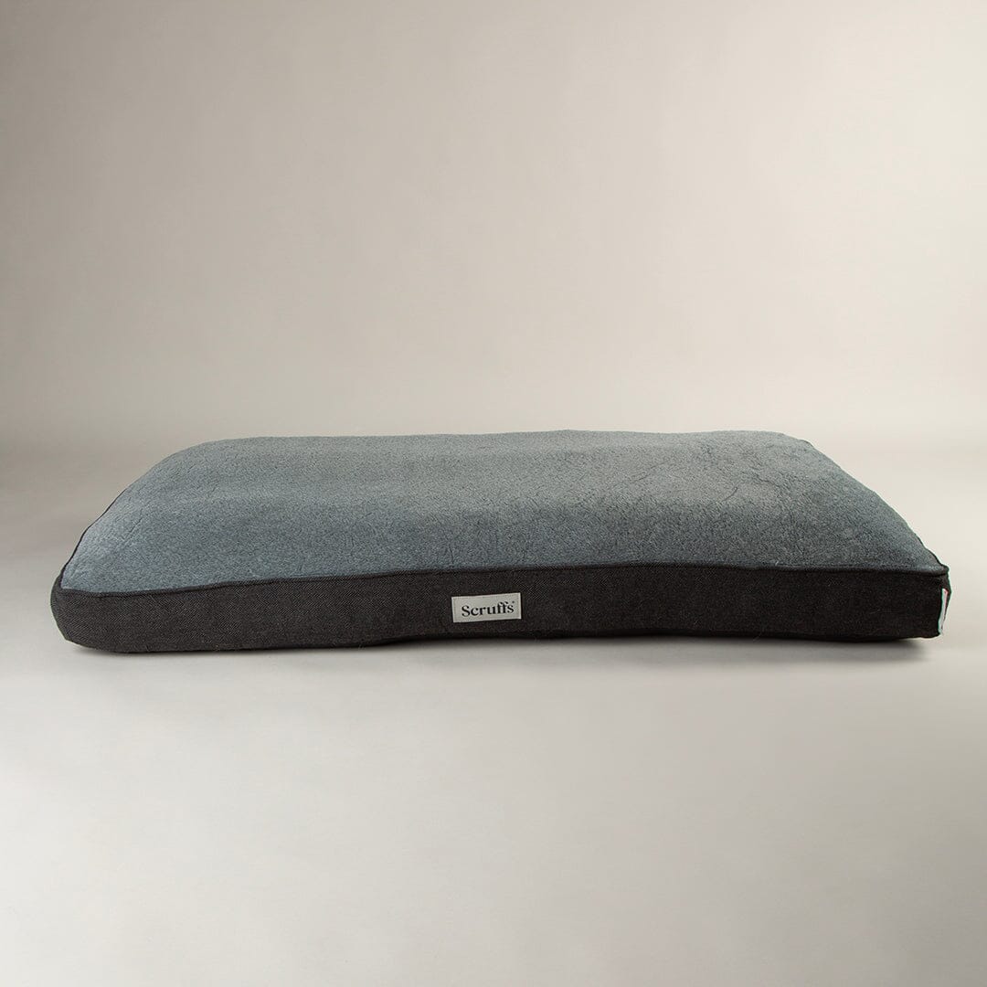 Scruffs Harvard Memory Foam Mattress Dog Bed - Graphite Grey